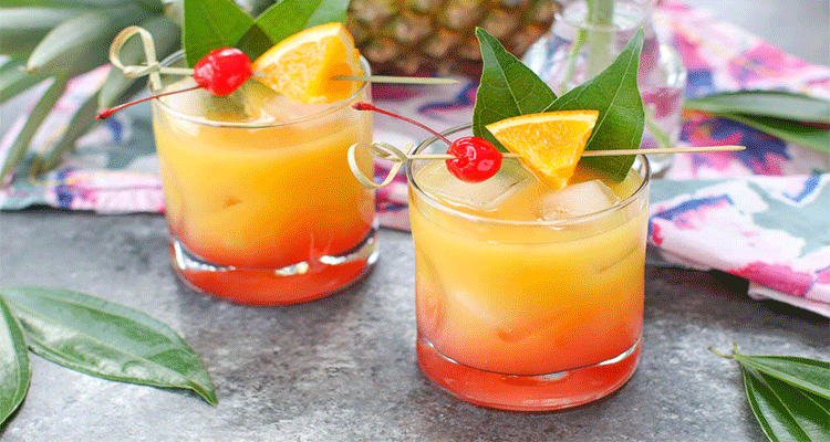🥇 【 Receta Cóctel Mai Tai 】Cocktail Delicioso!